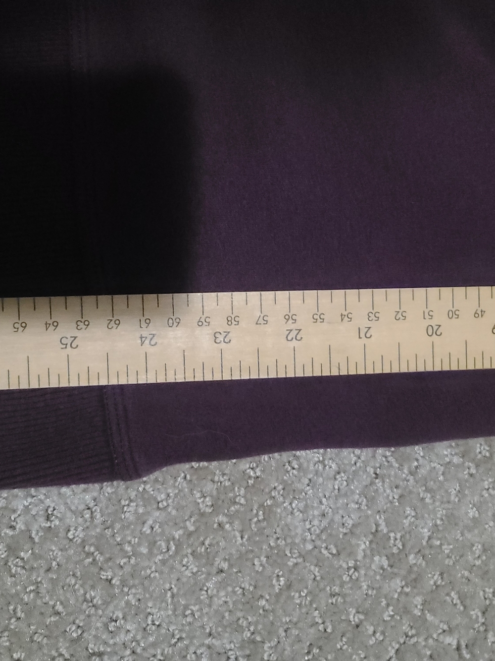 lululemon athletica Women's Stress Less Hoodie in Heathered Bordeaux Drama - Picture 13 of 13